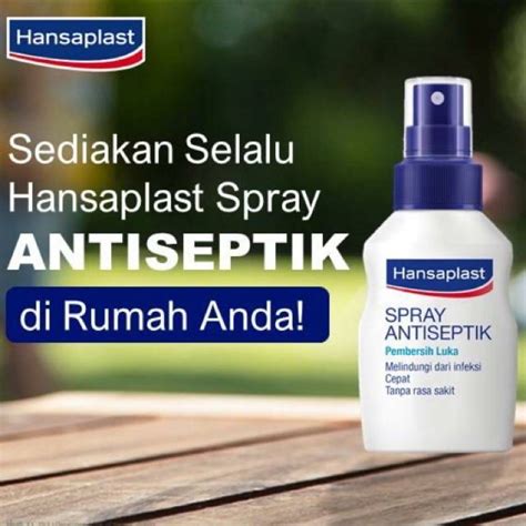 Jual Hansaplast Antiseptik Spray Ml Ml Hansaplast Spray Penyembuh