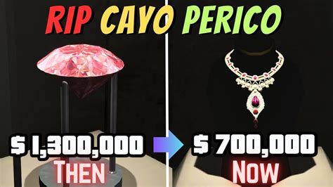 CAYO PERICO IS NERFED AGAIN PAYOUT PERMANENTLY DECREASED Now Thank