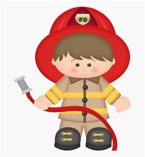 Cute Fireman Clip Art , Free Transparent Clipart - ClipartKey