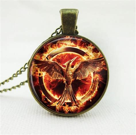 TripleClicks Hunger Games Pendant Necklace