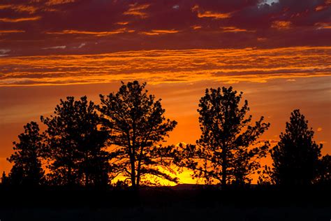 Montana Sunset Central Montana Stephen Penland Photography