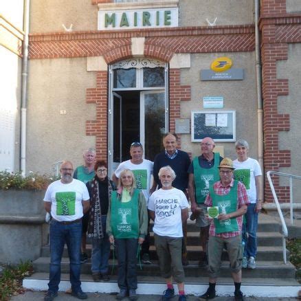 Les Marcheurs Pour La For T Ont Fait Une Halte Dans La Commune