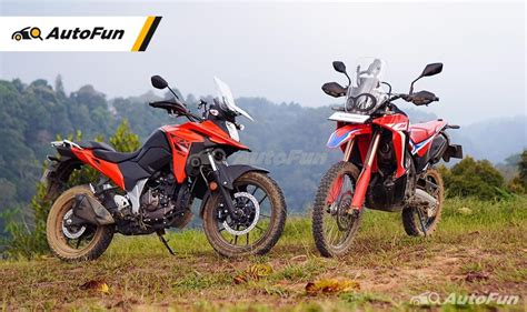 Beda Peruntukan Suka Honda Crf250 Rally Atau Suzuki V Strom 250 Sx