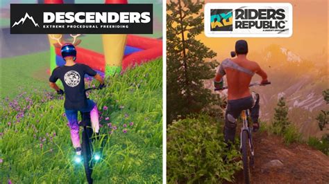 Descenders VS Riders Republic YouTube