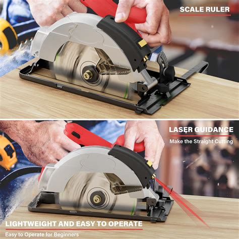 Circular Saw Power Circular Saws With Laser Guide W Rpm