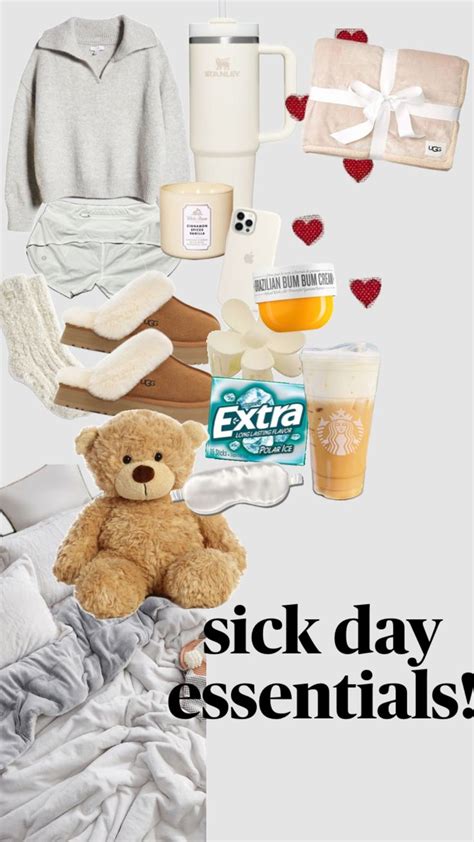 Sick Day Essentials In 2024 Sick Day Essentials Sick Day Outfit Sick Day