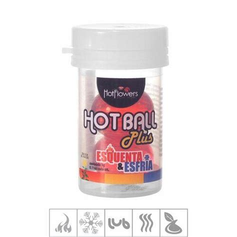 Bolinha Hot Ball Plus Esqueta E Esfria Hot Flowers