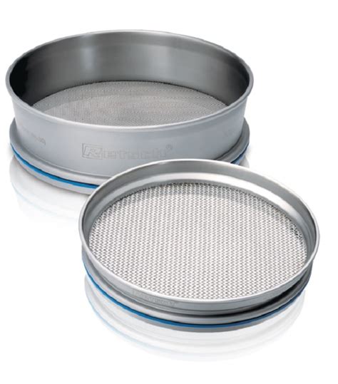 RETSCH Stainless Steel Test Sieves 150mm Dia In Micrometer Pore