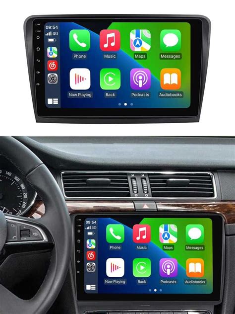 Navigatie Android Skoda Superb Gb Waze Carplay Camera