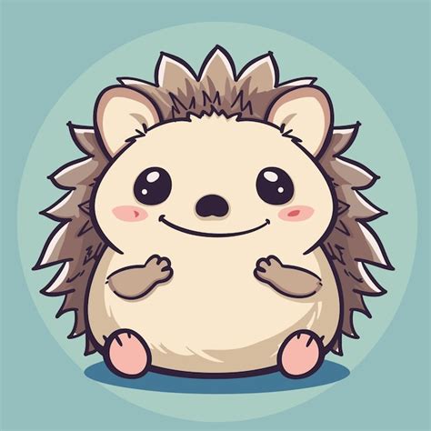 Cute Kawaii Hedgehog Vectors And Illustrations For Free Download Freepik