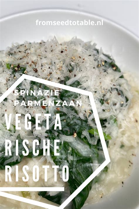 Recept Voor Snelle En Gezonde Vegetarische Risotto Met Spinazie En