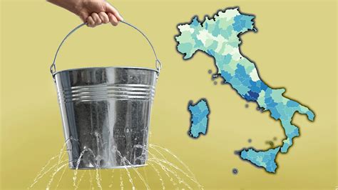 La Distribuzione Idrica In Italia Un Evidente Colabrodo Analisi Acqua