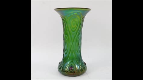 Ebay Simon Willcock Antiques Loetz Bohemian Glass Vase Lustre