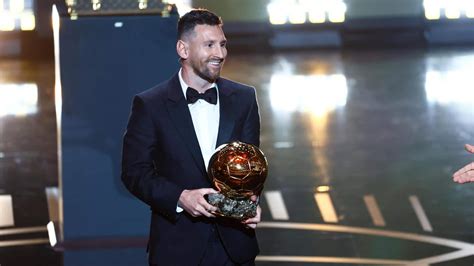 Lionel Messi Wins His Eighth Ballon Dor Award