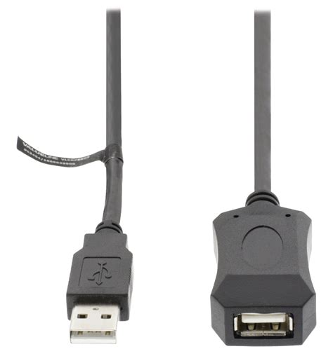 Cable Alargador Usb 20 Activo De 100 M En Color Negro Valueline Vlcrp6010 Djmania