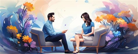 premium photo  mental health peer counseling wallpaper