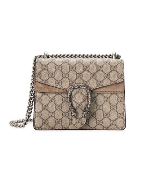 Sac Paule Dionysus Petite Taille Motif Gg Toile Gucci En Coloris