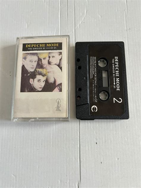 Depeche Mode The Singles Cassette Tape Etsy