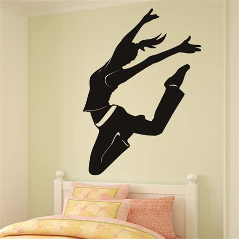 Dancing Dancer Wall Art Stickers Wall Decal Transfers Ebay