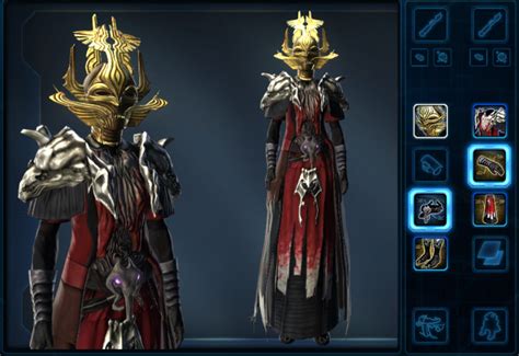 Dread Master Outfit Swtor Today In Tor