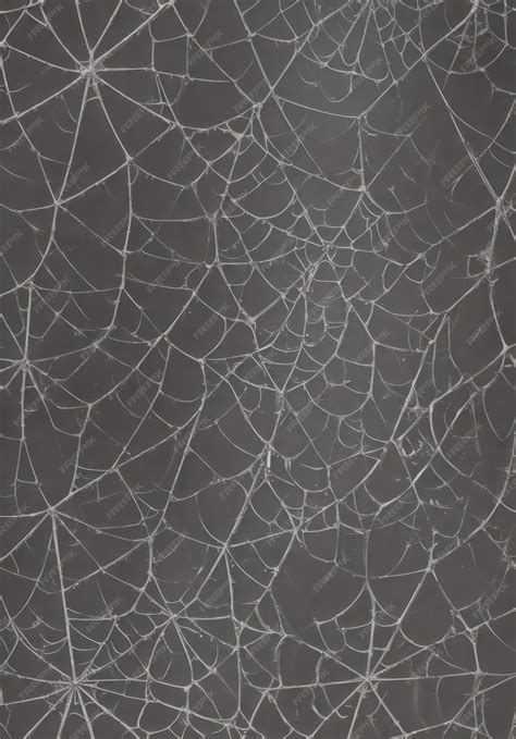 Cobweb Pattern Texture Premium Ai Generated Image