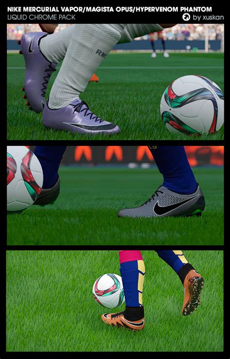 Nike Liquid Chrome Boot Pack Fifa Infinity Mods