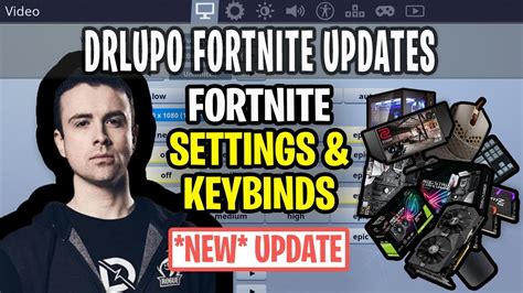 Drlupo Fortnite Settings Keybinds Sensitivity Gear And Setup Youtube