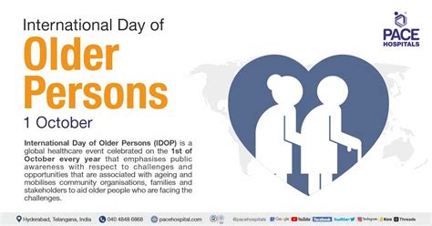 International Day Of Older Persons 1 Oct 2023 Importance Theme