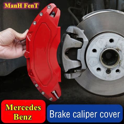 For Mercedes Benz Brake Caliper Cover Aluminum Alloy Metal Fit Amg Cla