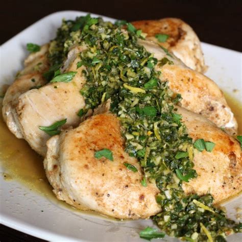 Chicken with Garlic and Parsley - SNAP4CT