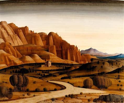 Utah Landscape Vittore Carpaccio Mongolian Paintin