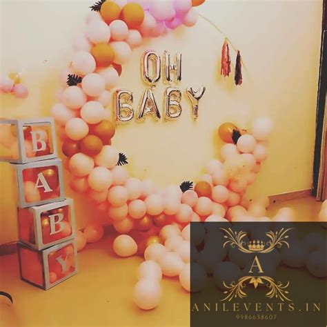 Elegant Look Baby Shower Decoration Anil Events Bangalore