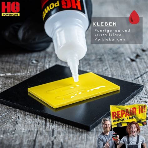 HG Power Glue Klebstoff Schweißnaht aus der Flasche Regular kaufen bei OBI