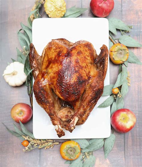Apple Cider Rosemary Christmas Turkey Recipe - The Soul Food Pot