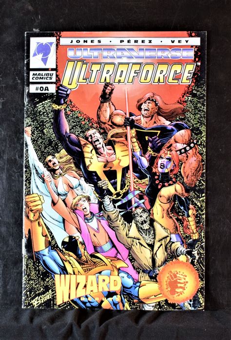 Ultraverse Ultraforce Oa Malibu Comics Wizard Debuts Vol