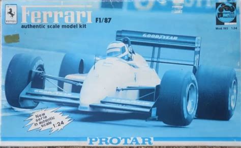 MAQUETTE PROTAR 1 24 Ferrari F1 87 EUR 49 00 PicClick FR