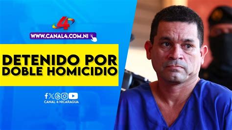 Policía Nacional Presenta A Detenido Por Doble Homicidio En El Castillo En Río San Juan Youtube