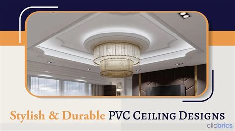 10 New PVC Ceiling Design Ideas To Uplift Your Home Interiors