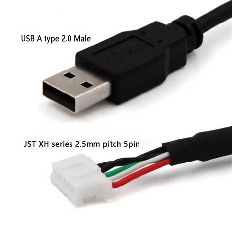 Jst Pin To Usb A Male Plug Cable