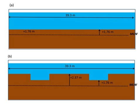 Options for the model representation of the earthen berm cross-section ...