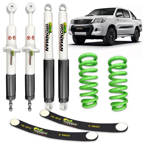 Kit Suspensão IronMan NitroGás para Toyota Hilux 2005 a 2015 4x4