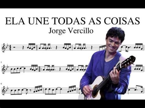 ELA UNE TODAS AS COISAS Partitura Solo YouTube