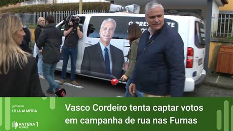 Regionais Vasco Cordeiro Tenta Captar Votos Em Campanha De Rua