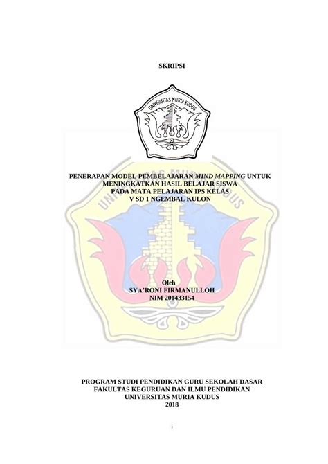 PDF SKRIPSI Eprints Umk Ac Ideprints Umk Ac Id 9256 1 HALAMAN JUDUL