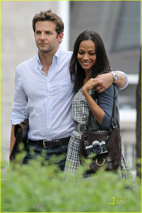 Bradley Cooper And Zoe Saldana Kiss Kiss For The Words Photo 2551194