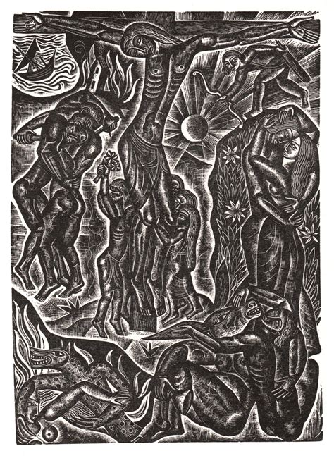 David Jones, The Crucifixion | Eames Fine Art