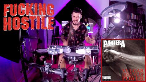 Pantera Fucking Hostile Rob Ulloa Drum Cover Youtube