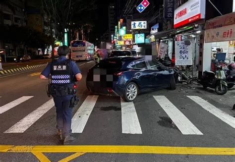 台中男酒駕釀禍 連環追撞多台汽機車釀9傷