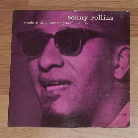 Us Blue Note Blp A Night At The Village Vanguard Sonny Rollins Nyc