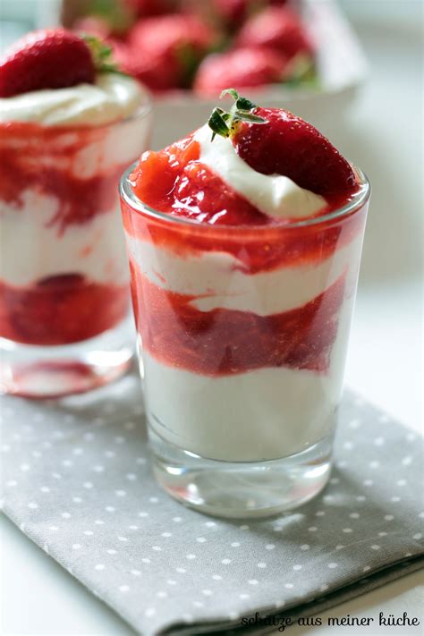 Erdbeeren Mit Mascarponecreme Schätze Aus Meiner Küche